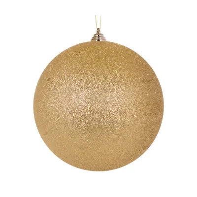 20 CM Gold Glitter Bauble
