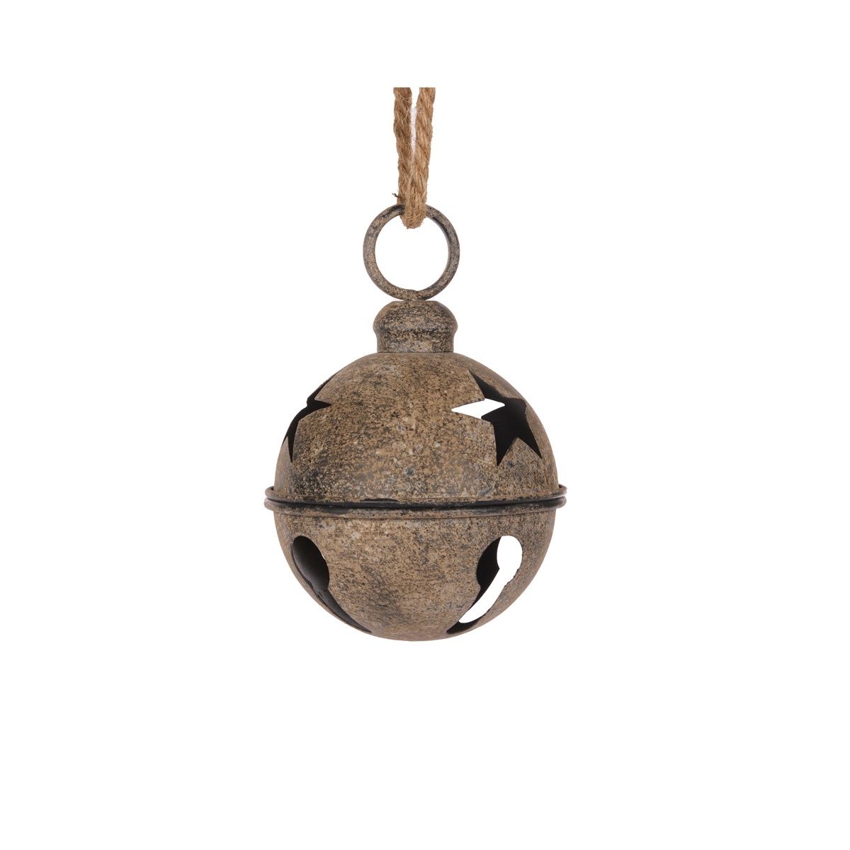 16 CM Rusted Silver Bell
