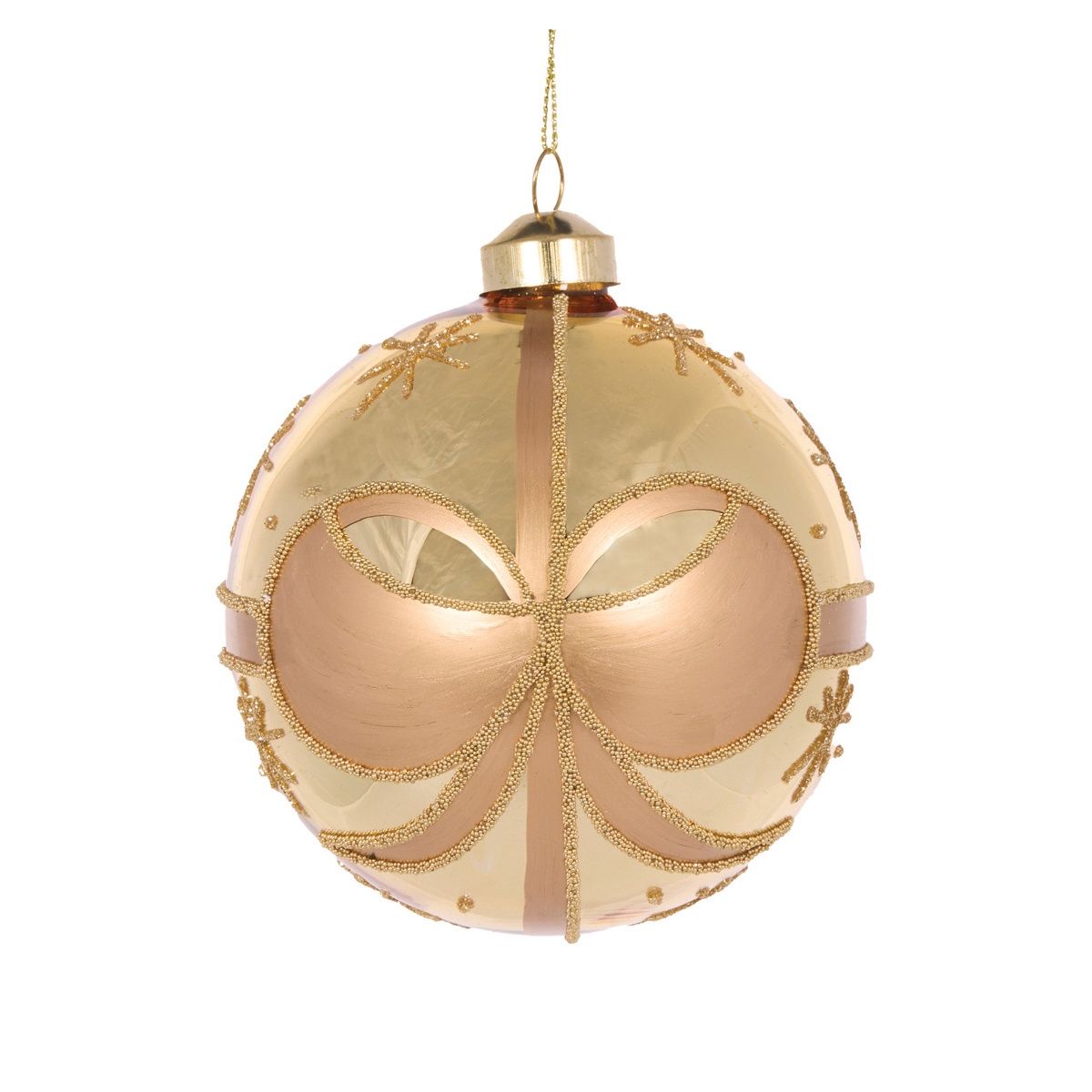 High Shine Gold Bow Bauble