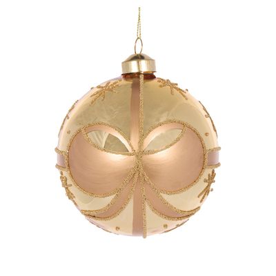 High Shine Gold Bow Bauble