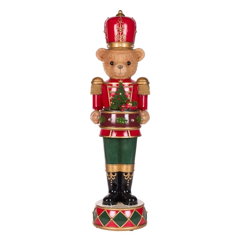 76 CM Teddy Bear Nutcracker With Music Box