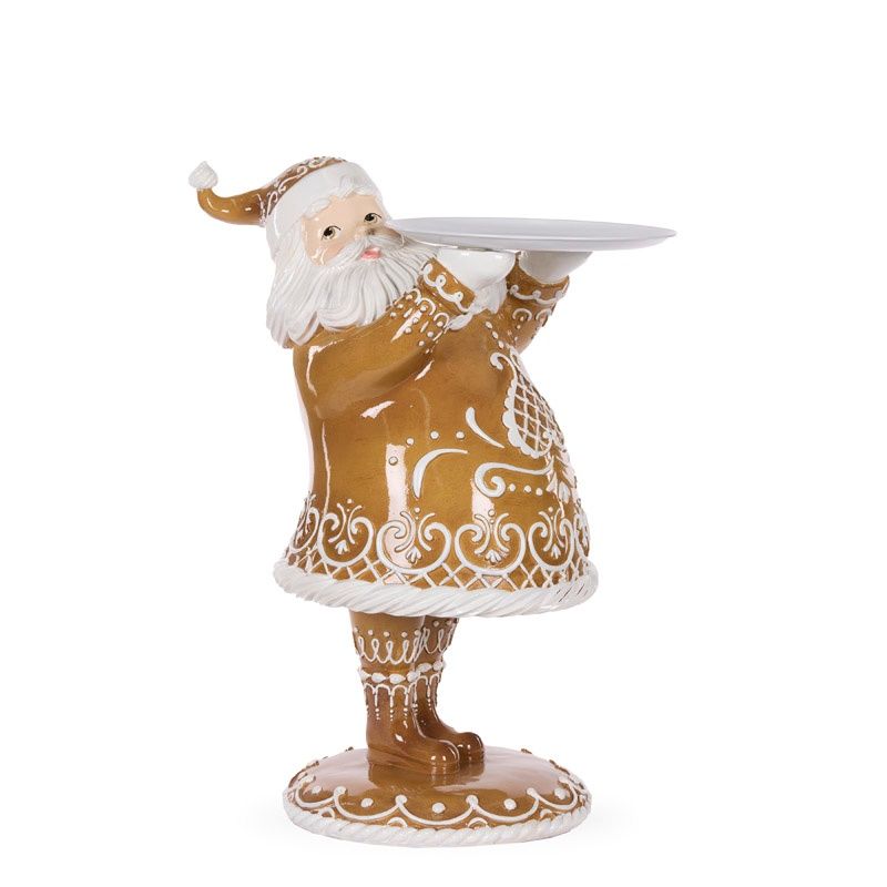 Gingerbread Serving Santa