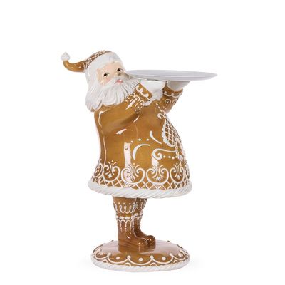 Gingerbread Serving Santa