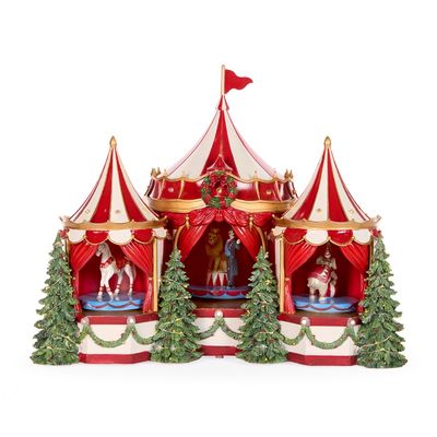 Circus Tent Music Box Scene