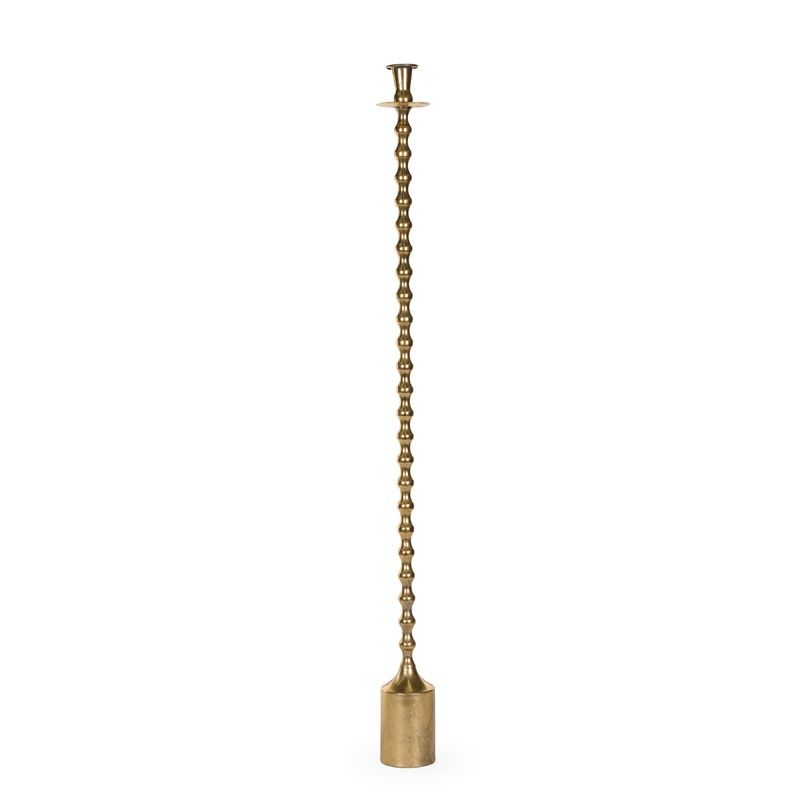 102 CM Gold Ripple Candle Holder