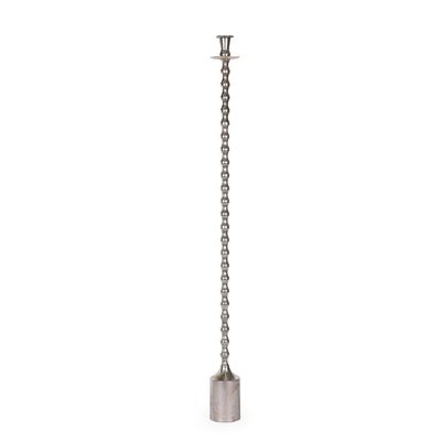 102 CM Silver Ripple Candle Holder