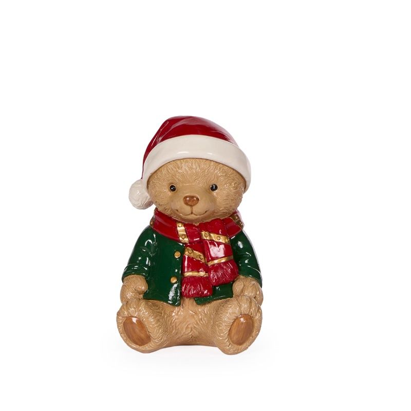 Adorable Bear In Scarf