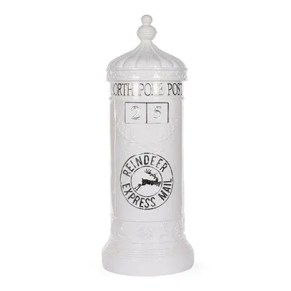 Silver And White Mailbox Countdown