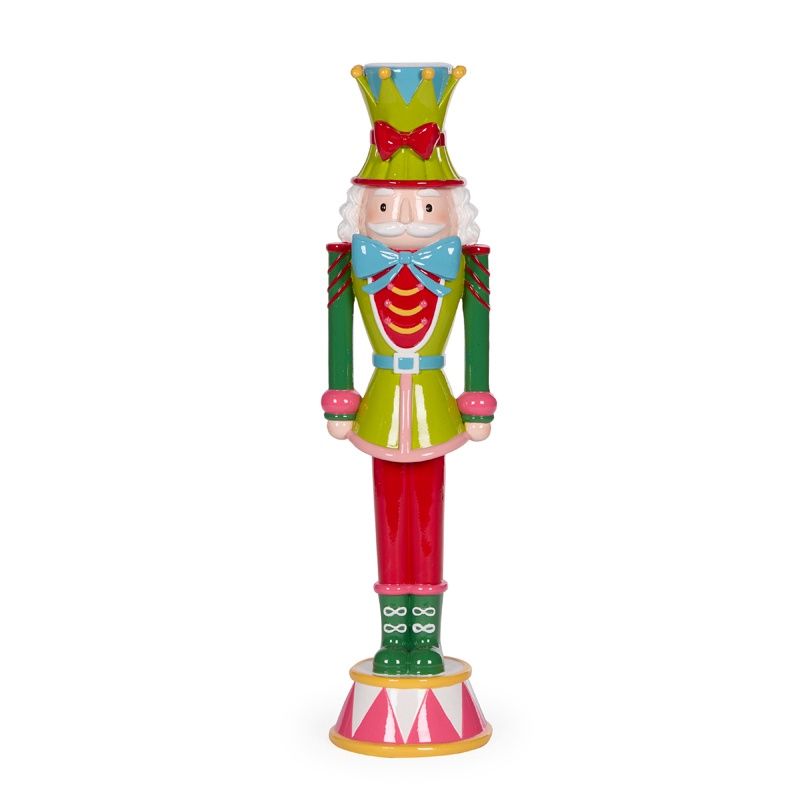 Green Candy Joy Retro Nutcracker