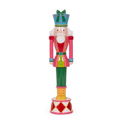 Red Candy Joy Retro Nutcracker