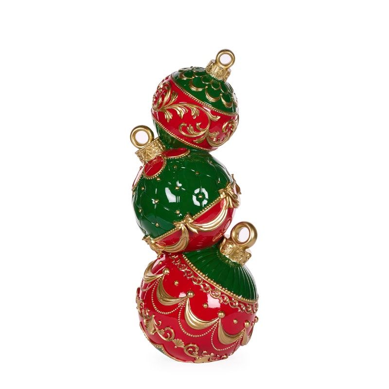 Traditional Elaborate Bauble Stack