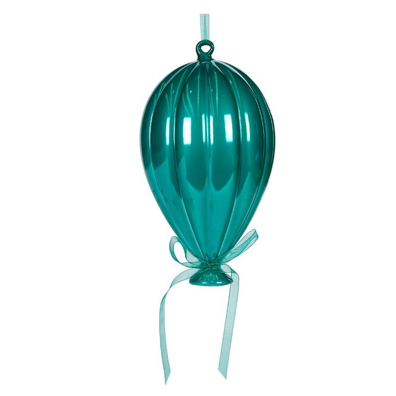Large Teal Balloon Hanging
