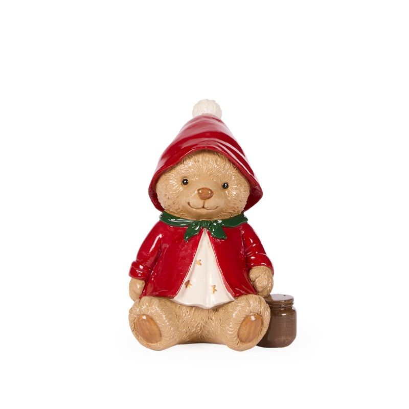 Adorable Bear In Raincoat
