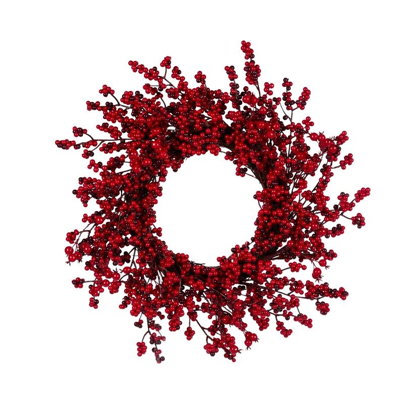 65 CM Red Berry Wreath