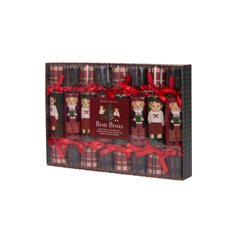 Tartan Teddy Bon Bons 8pk