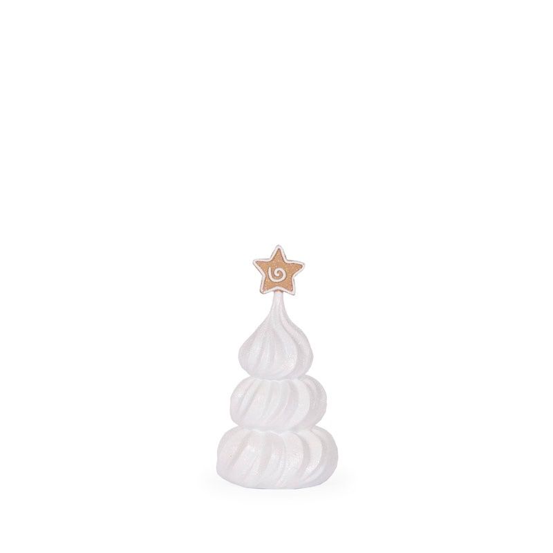 18 CM Sugared Meringue Tree