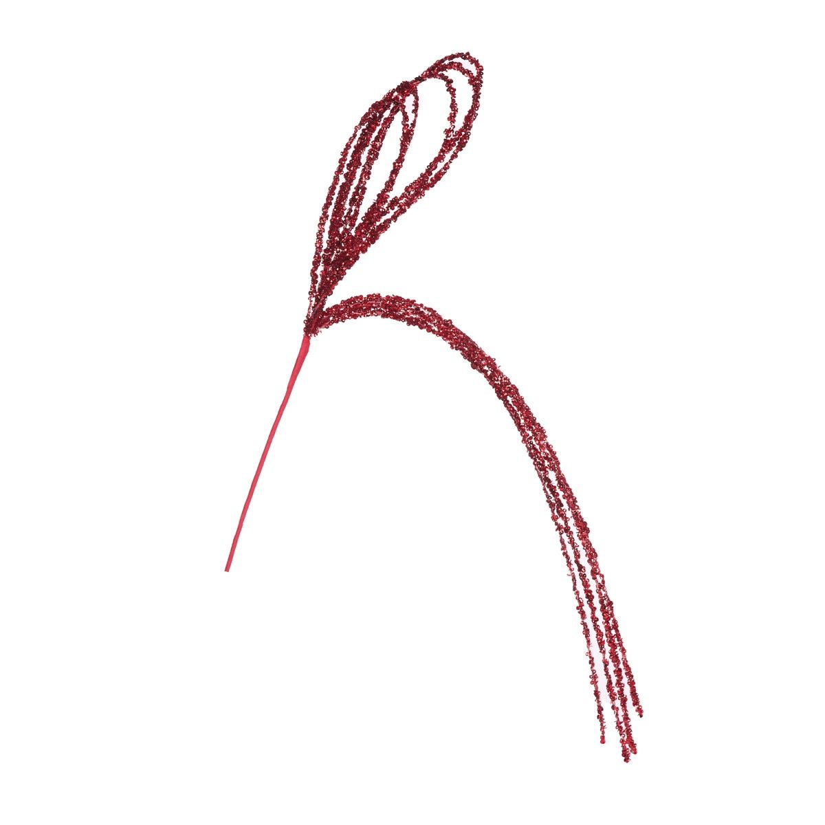 Red Beaded Loop Spray