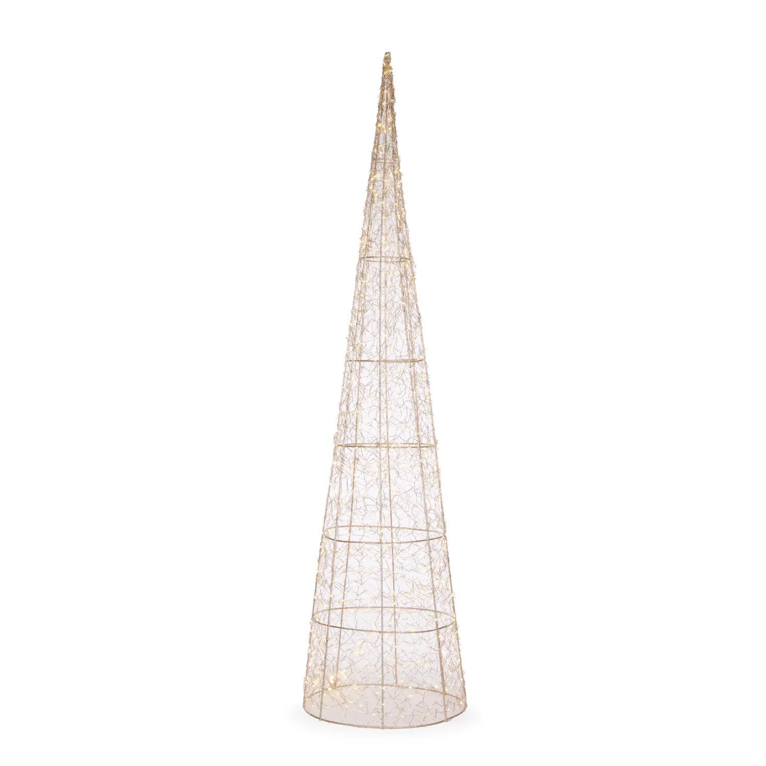 120 CM Illuminated Cone Tree