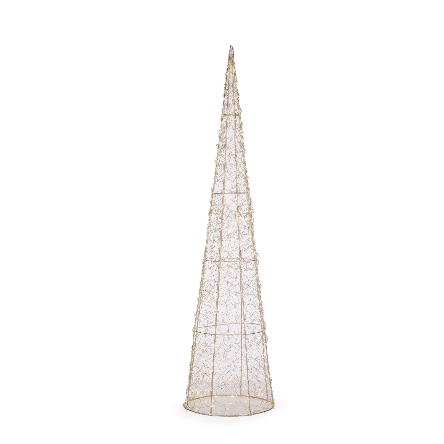 100 CM Illuminated Cone Tree