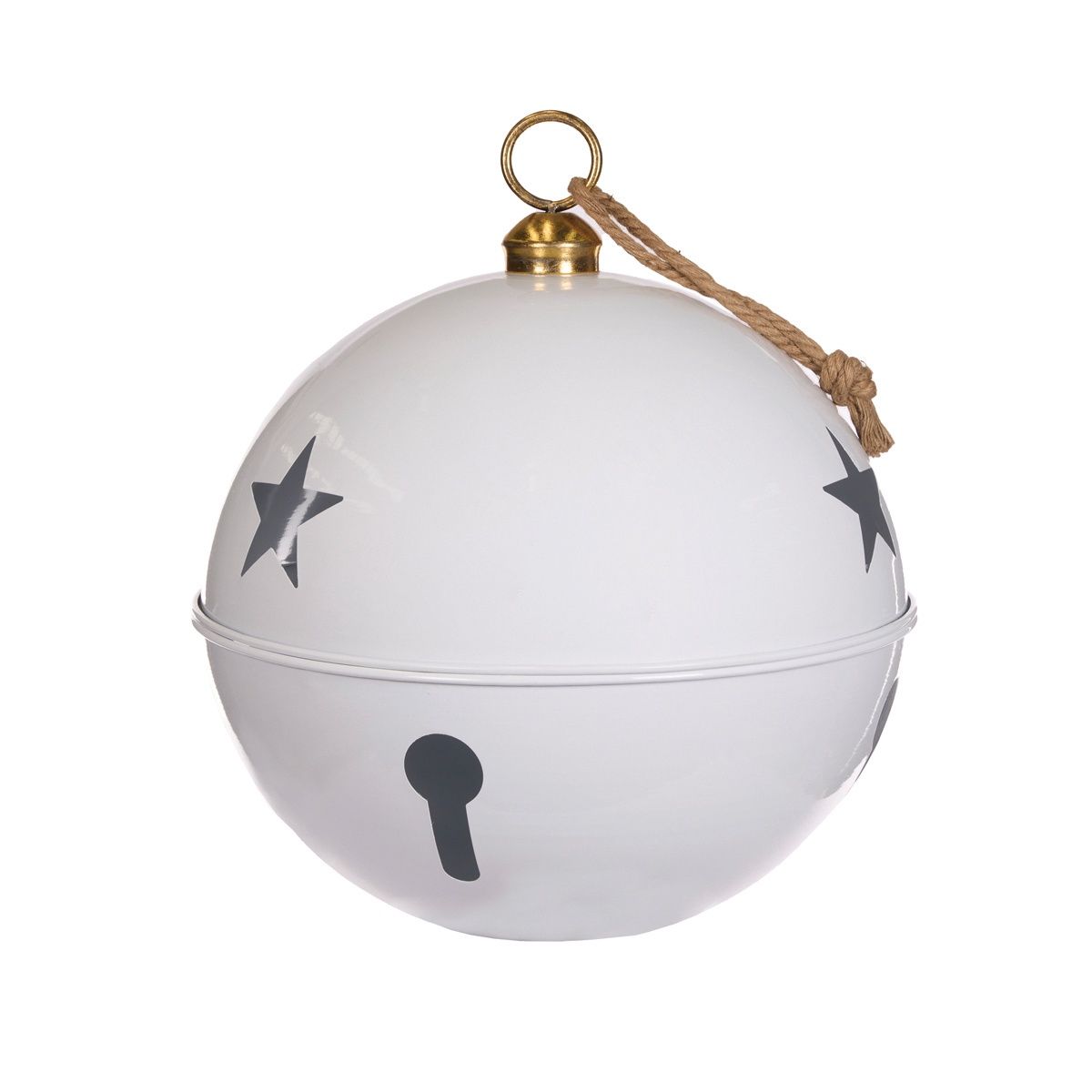 60cm Gloss White Bell