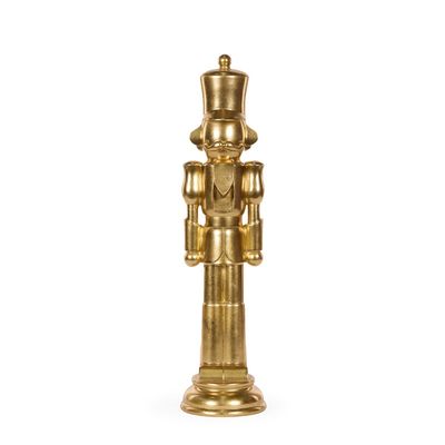 50cm Gilded Gold Minimal Toy Soldier