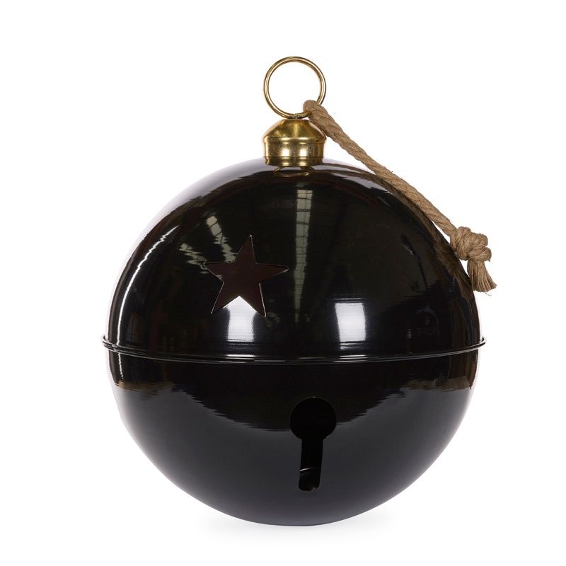 50cm Gloss Black Bell