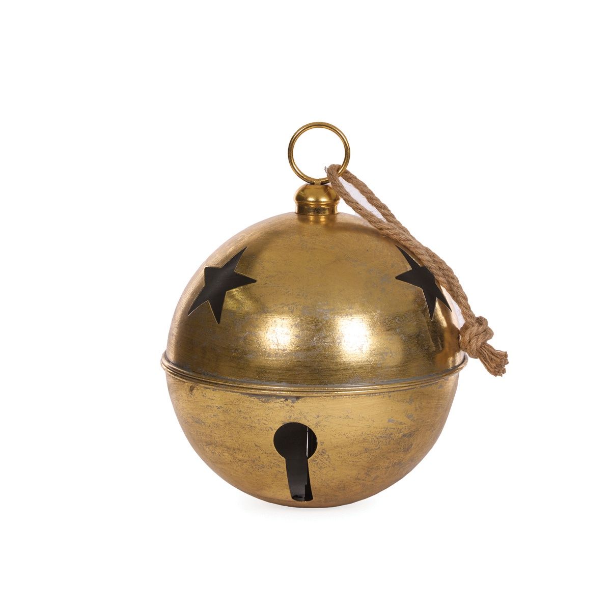30cm Antique Gold Bell