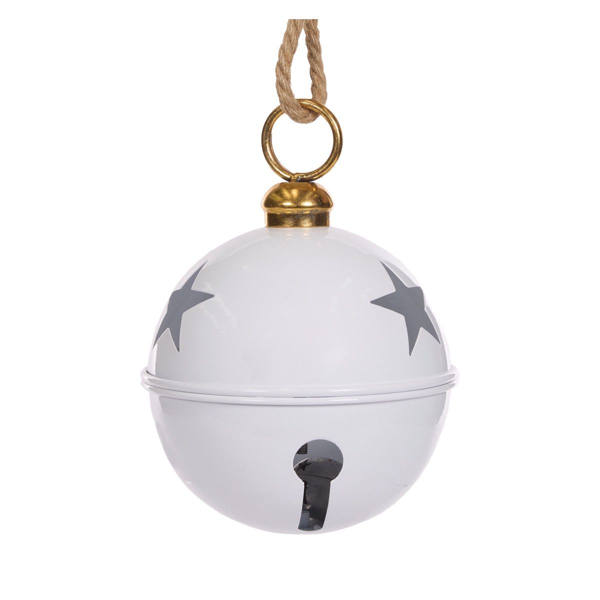 20cm Gloss White Bell