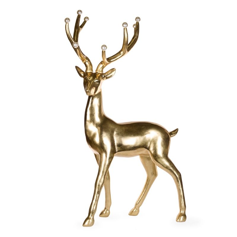 Luxe Standing Pearl Reindeer