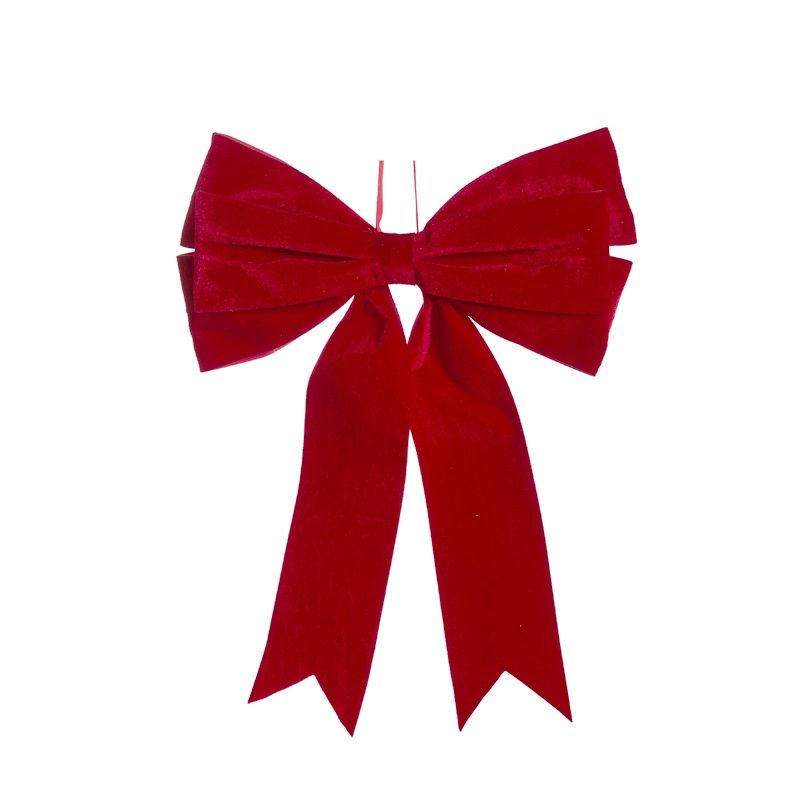 Classic Red Bow Hanging