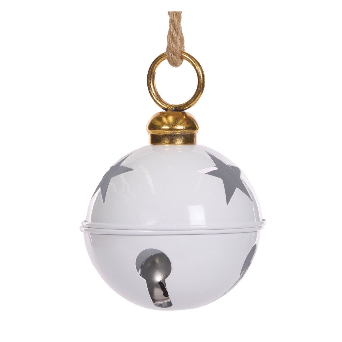 16cm Gloss White Bell
