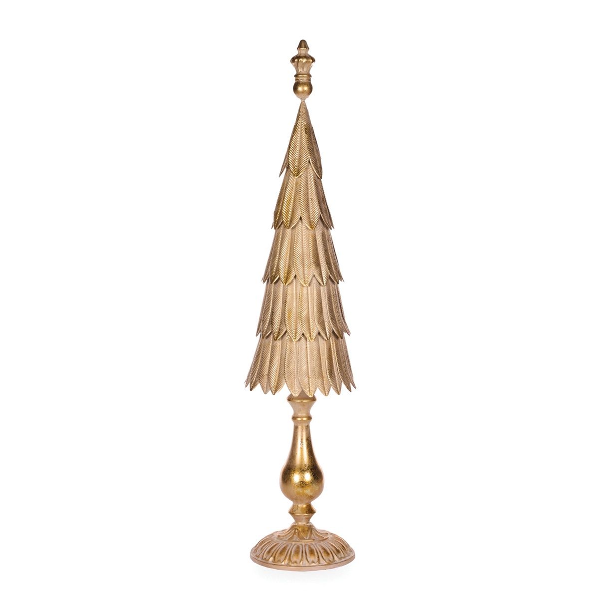 5 Tiered Gold Iron Christmas Tree