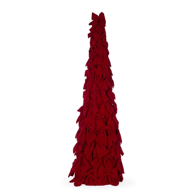 120cm Red Bow Tree