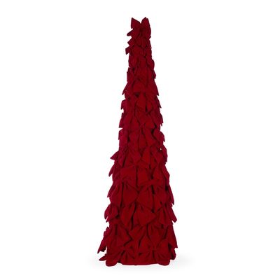 120cm Red Bow Tree