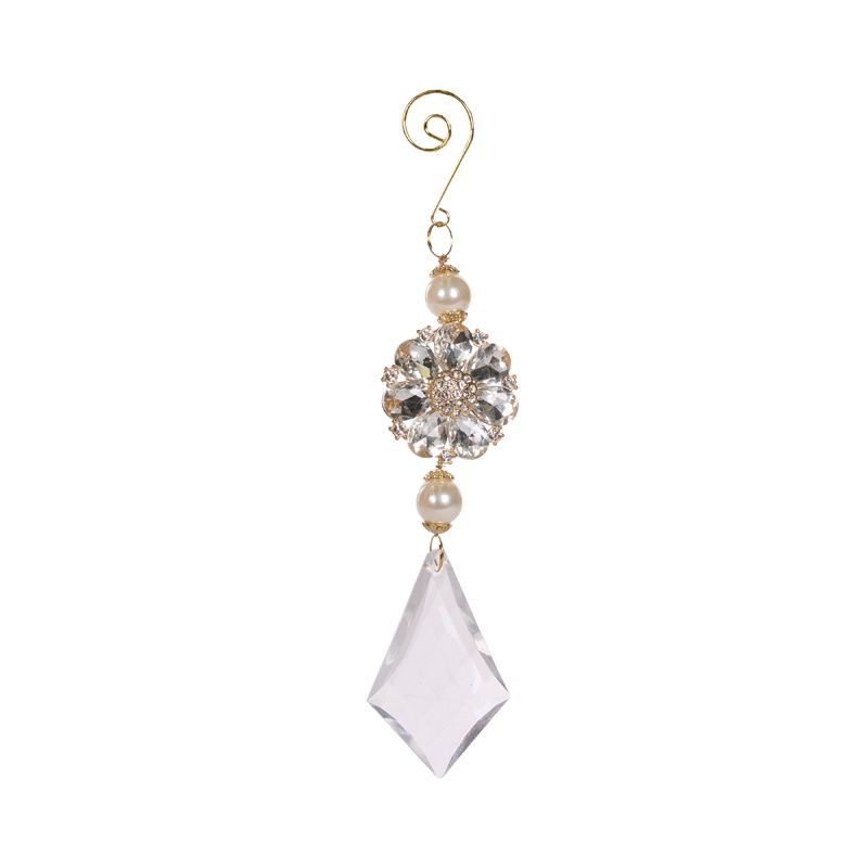 Trailing Crystal Rosette