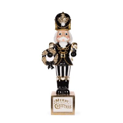 124cm Merry Christmas Nutcracker With Wreath