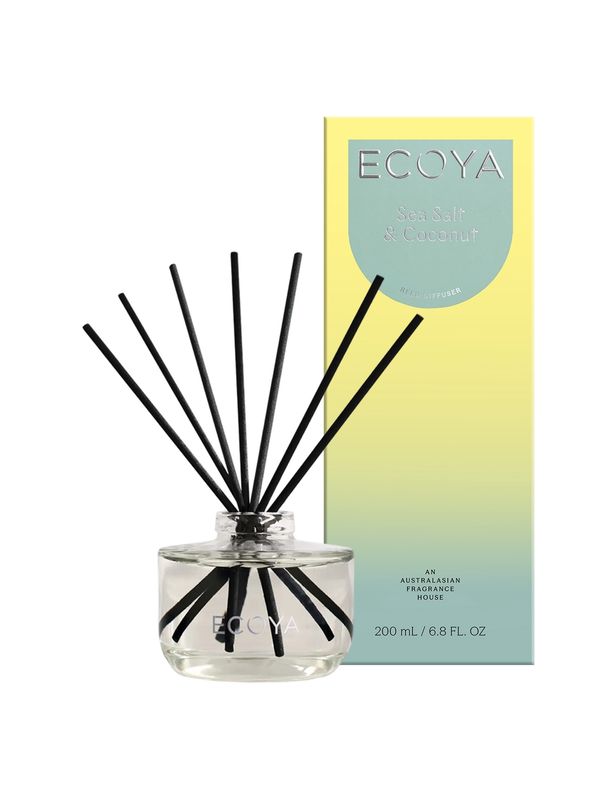 ECOYA Sea Salt &amp; Coconut Reed Diffuser 200ml