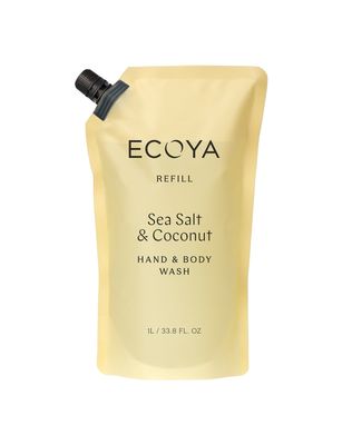 ECOYA Sea Salt &amp; Coconut Hand &amp; Body Wash Refill 1L