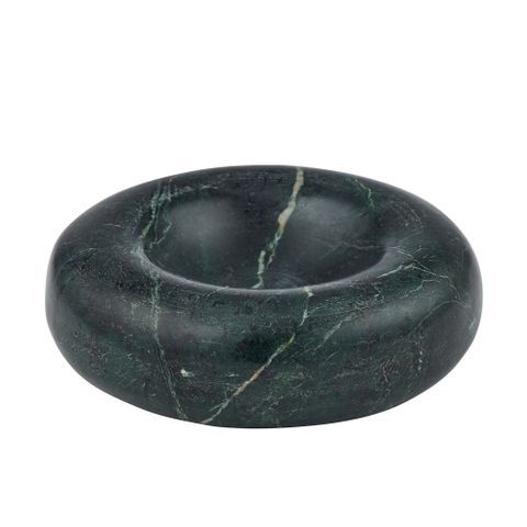 Glaze Marble Bowl 14x4cm Forrest