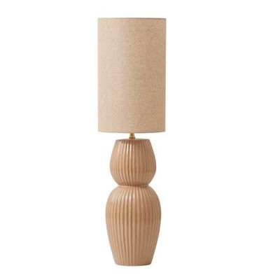Aspen Ceramic Floor Lamp 30.5x110cm Nat