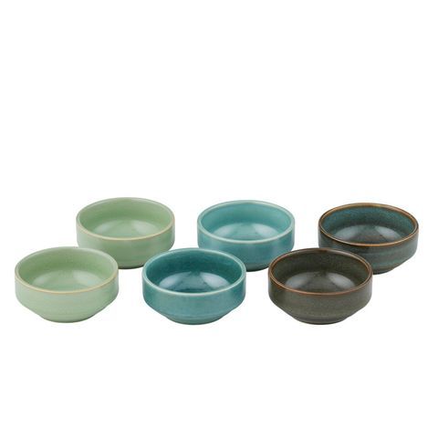 Vail S/6 Cer Cond Dish 8x3.5cm Ocean