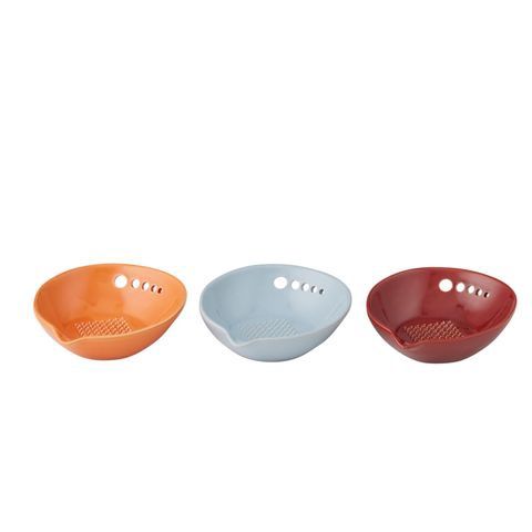 Pasadena Grate/Serve Dish 13x10cm 3 Asst