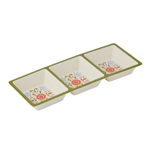 Freda B'Fibre 3-Div Tray 38x15x4.5cm