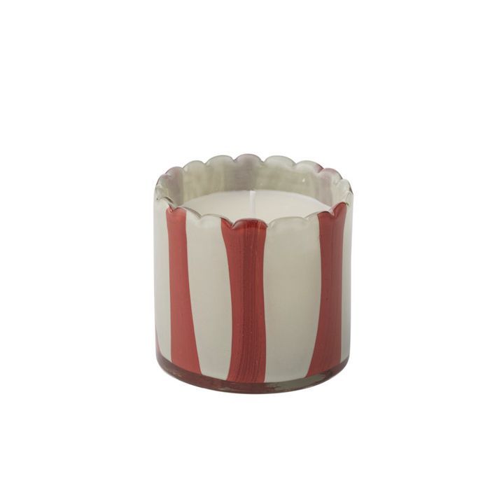 Billie 5% Glass Candle 8x8cm Mint/Russet