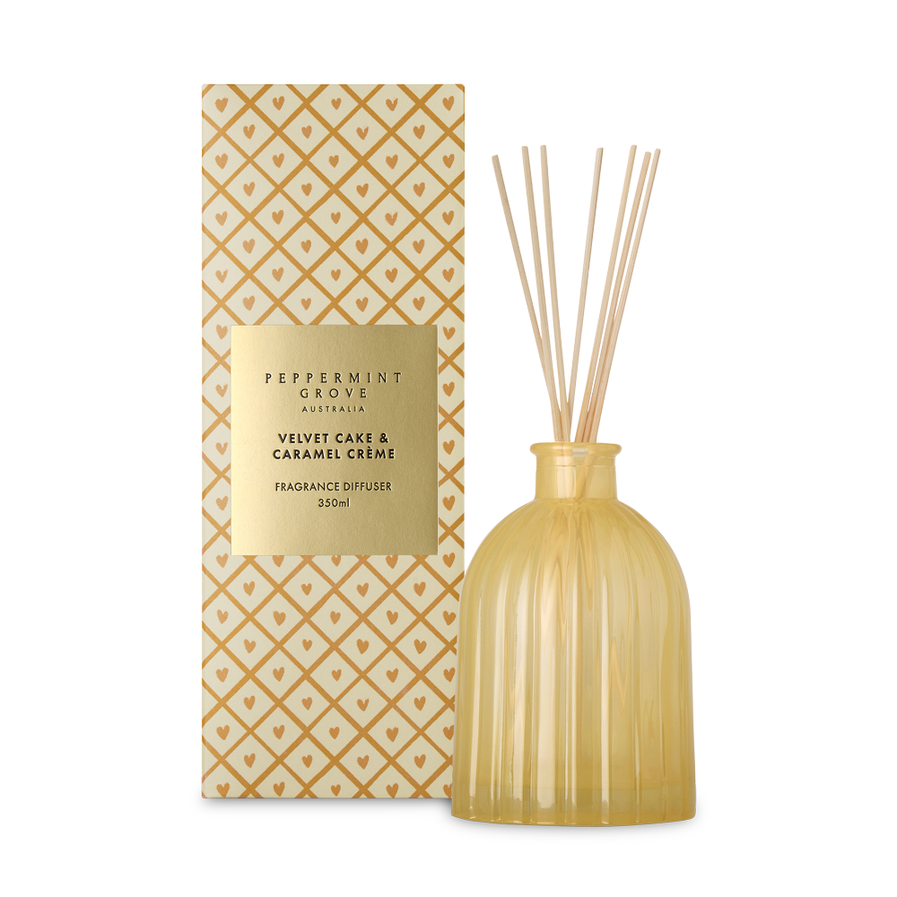 PGA Large Diffuser 350ml - Velvet Cake &amp; Caramel Creme (Ltd Edn 2026)