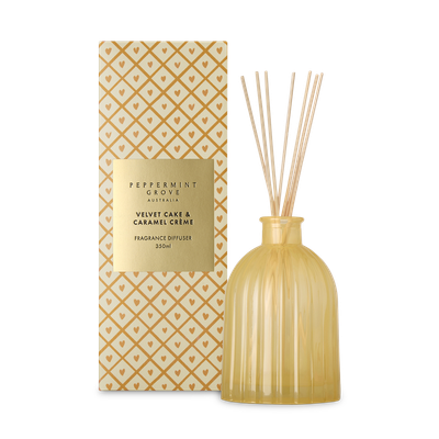 PGA Large Diffuser 350ml - Velvet Cake &amp; Caramel Creme (Ltd Edn 2026)