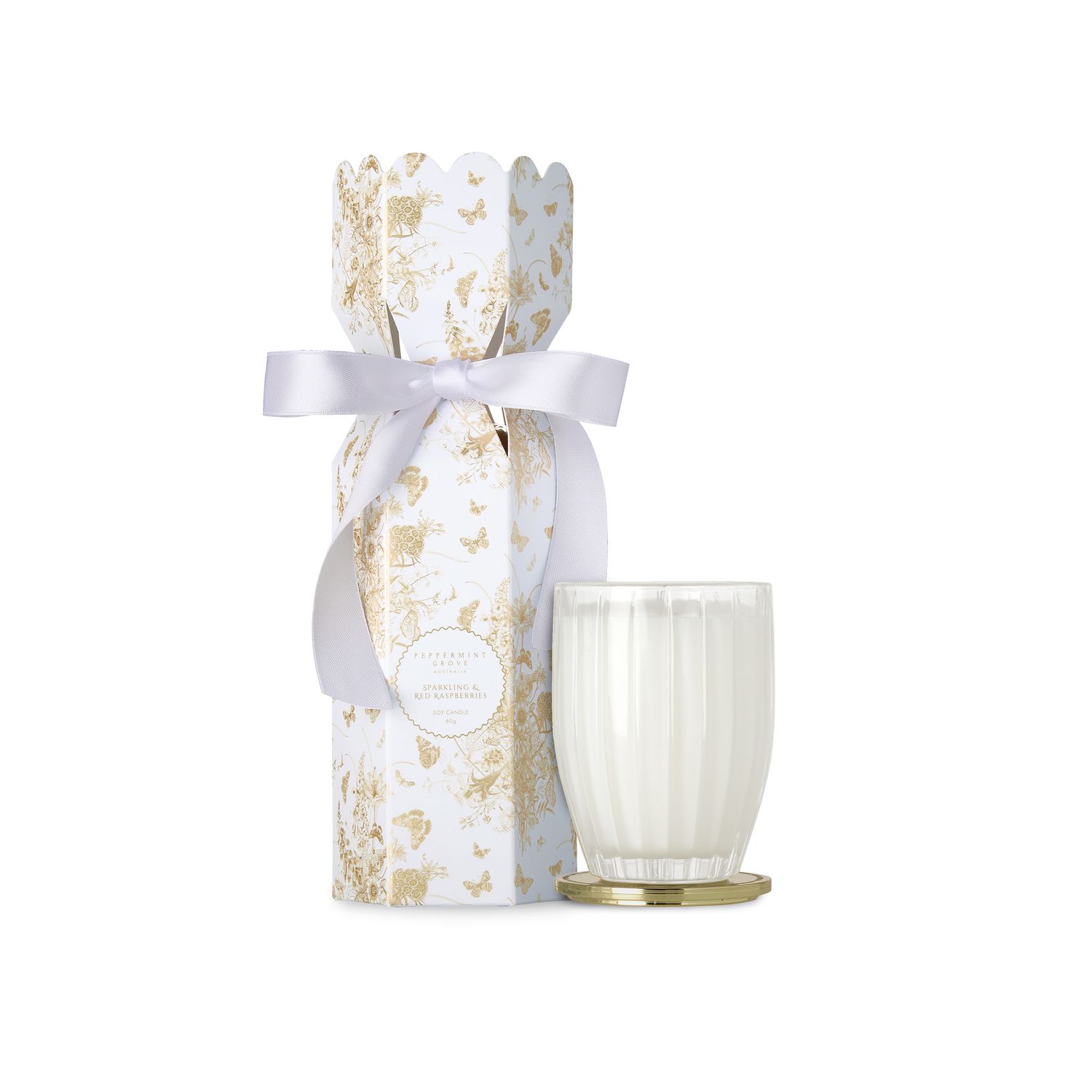 PGA Mini Candle Bon Bon 60g - Sparkling &amp; Red Raspberries (Xmas 2026)