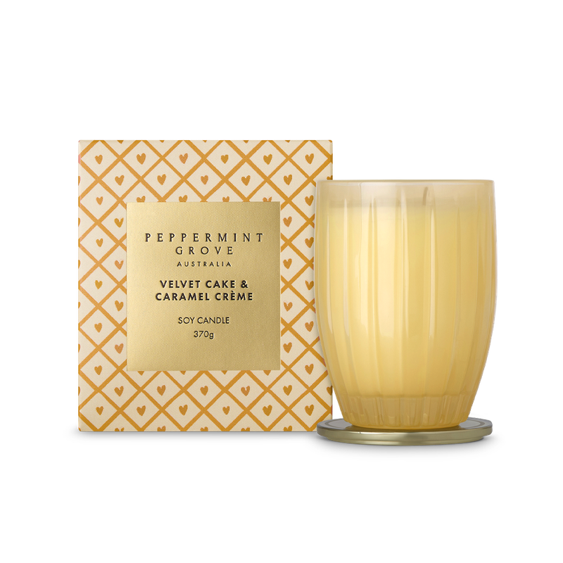 PGA Candle 370g - Velvet Cake &amp; Caramel Creme (Ltd Edn 2026)
