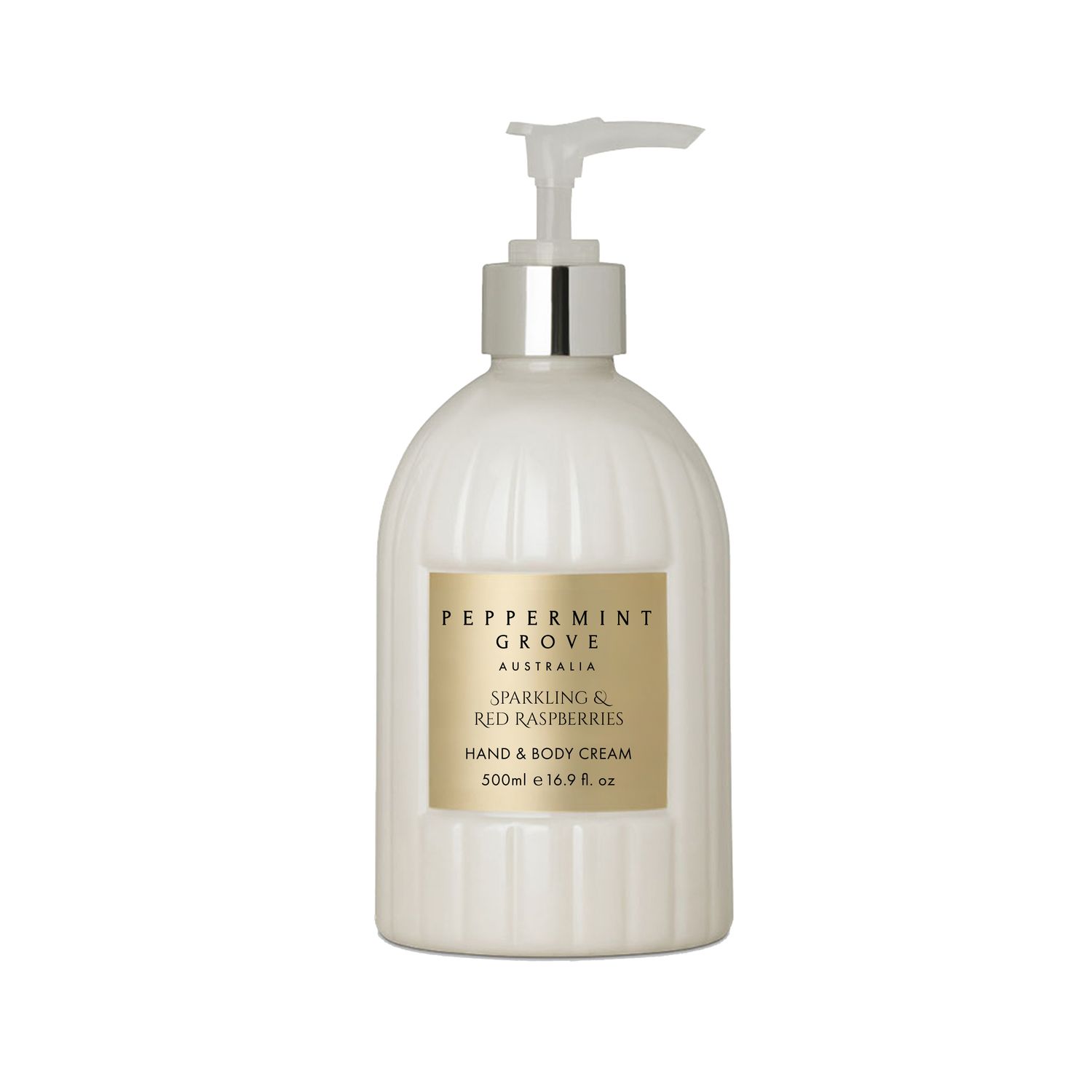 PGA Hand &amp; Body Cream 500ml - Sparkling &amp; Red Raspberries (Xmas 2026)
