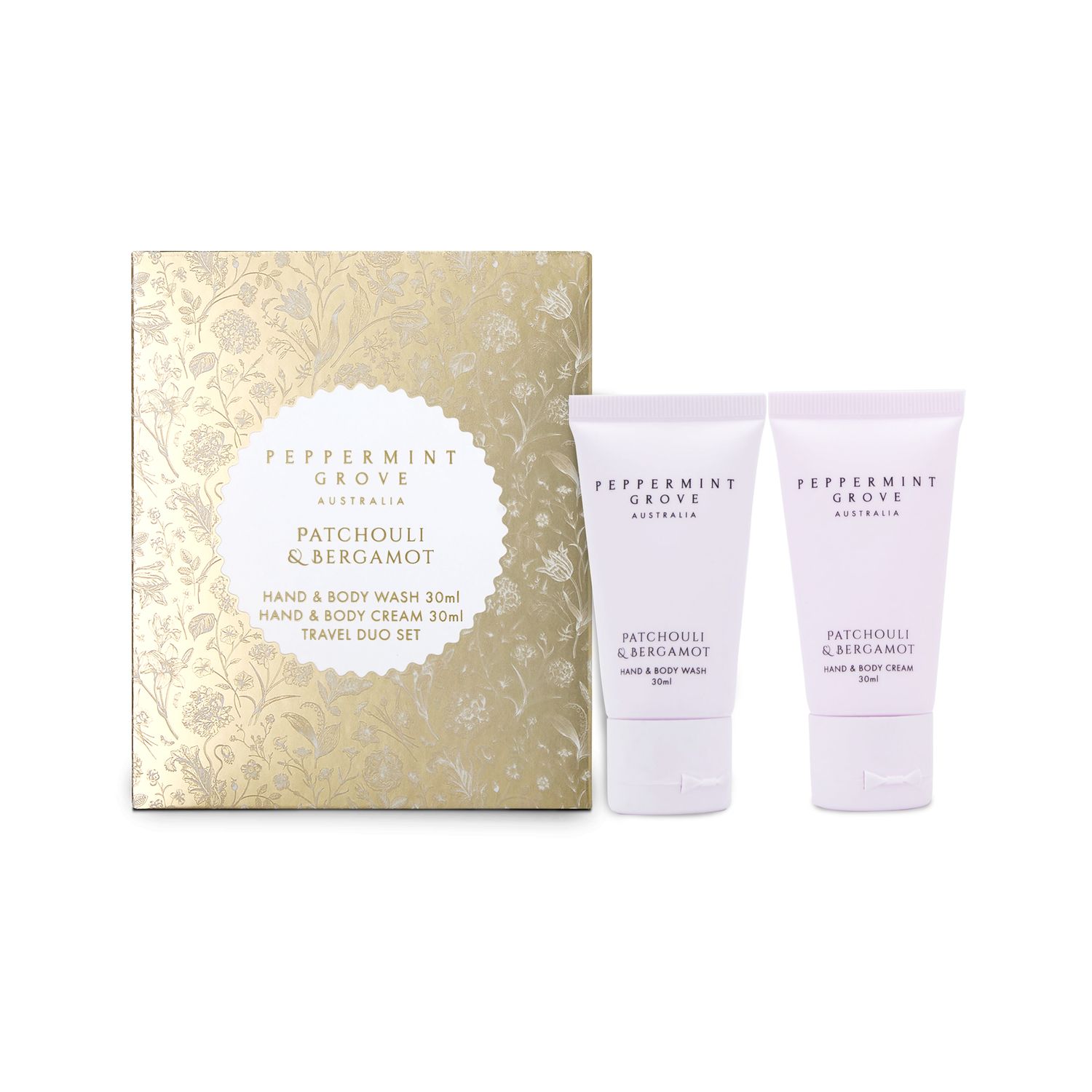 PGA Gift Set - Wash &amp; Cream Tube - Patchouli &amp; Bergamot (Xmas 2026)